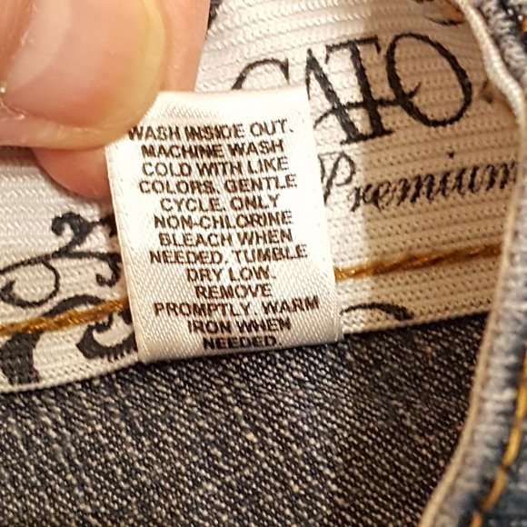 Cato Premium Denim Jeans Size 10P - Picture 11 of 11